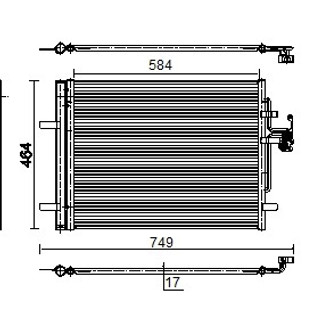 Behr® - A/C Condenser