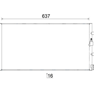 Behr® - A/C Condenser