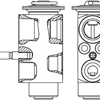 Behr® - A/C Expansion Valve