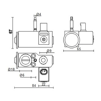 Behr® - A/C Expansion Valve