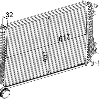 Behr® - Turbocharger Intercooler