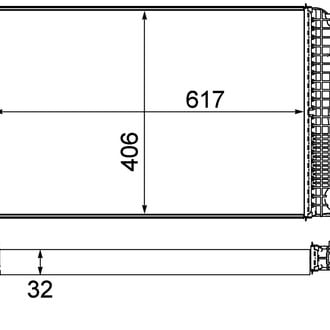 Behr® - Front Intercooler