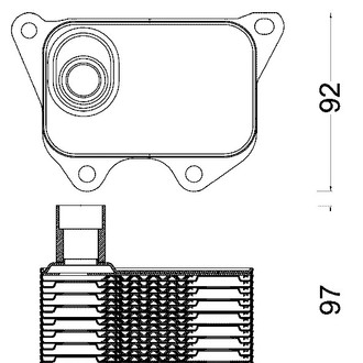 Behr® - Oil Cooler