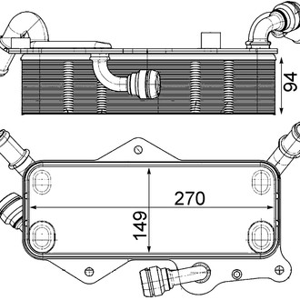 Behr® - Automatic Transmission Oil Cooler