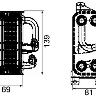 Behr® - Automatic Transmission Oil Cooler