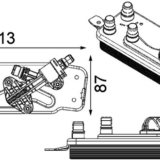 Behr® - Oil Cooler