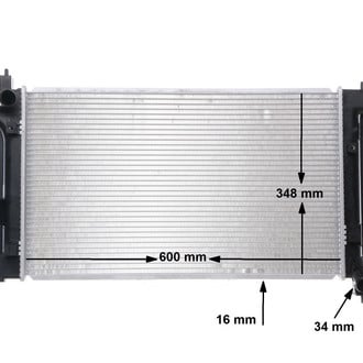 Behr® - Engine Coolant Radiator