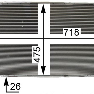 Behr® - Engine Coolant Radiator