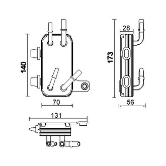 Behr® - Engine Coolant Radiator