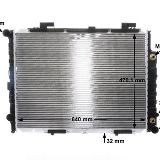 Behr® - Engine Coolant Radiator
