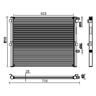 Behr® - Engine Coolant Radiator