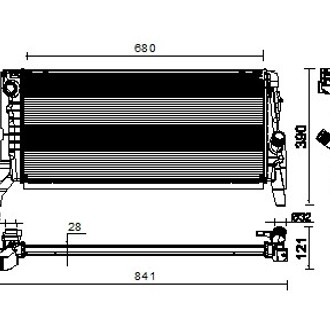 Behr® - Engine Coolant Radiator