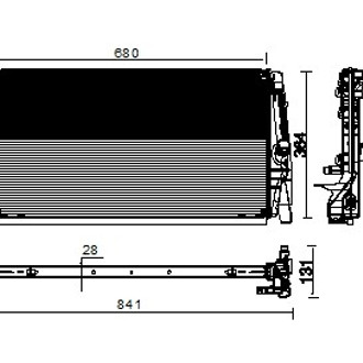 Behr® - Premium Line Engine Coolant Radiator
