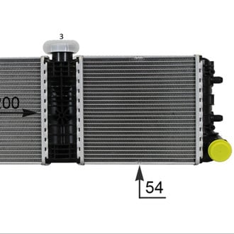 Behr® - Engine Coolant Radiator