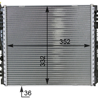 Behr® - Premium Line Engine Coolant Radiator