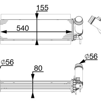 Behr® - Engine Coolant Radiator