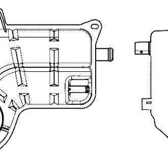 Behr® - Engine Coolant Expansion Tank