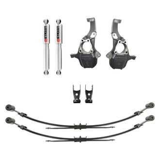 Belltech® - 2" x 4" Front and Rear Lowering Kit