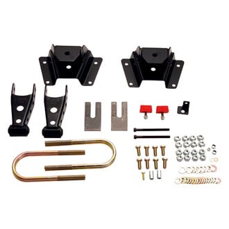 Belltech® - 4" Rear Shackle and Hanger Lowering Kit