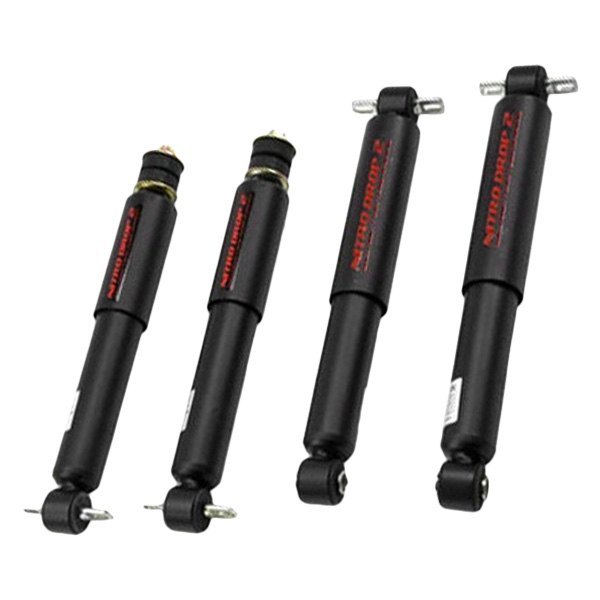 Belltech® 9120 Nitro Drop 2™ Lowered Front and Rear Shock Absorber Set