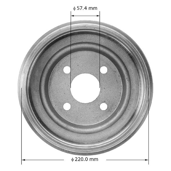 Bendix® - Global™ Premium Rear Brake Drum