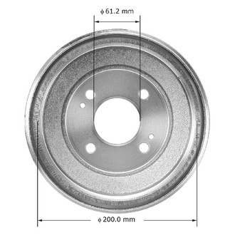 Bendix® - Global™ Premium Rear Brake Drum