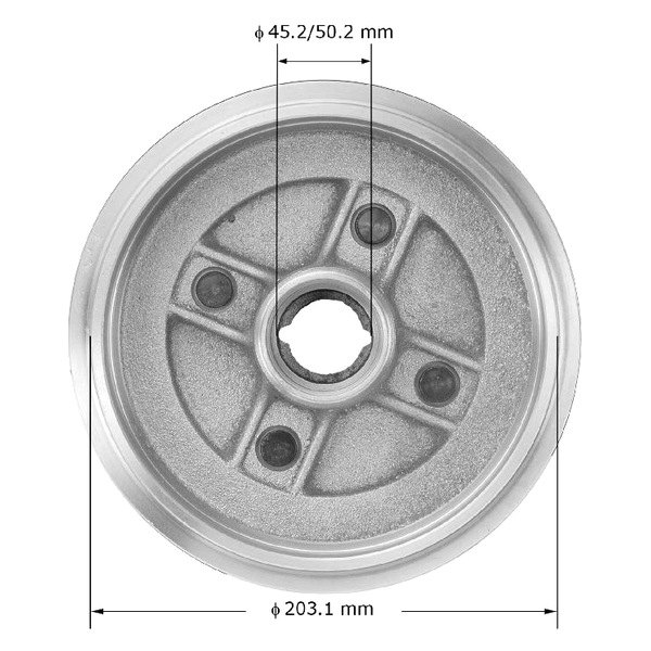 Bendix® - Global™ Premium Rear Brake Drum