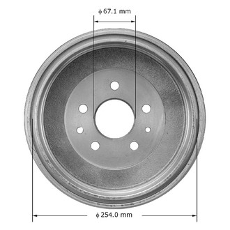 Bendix® - Global™ Premium Rear Brake Drum