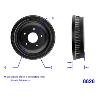 Bendix® - Global™ Premium Brake Drum