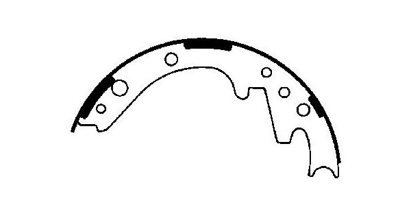 Bendix® - Premium Front Drum Brake Shoes