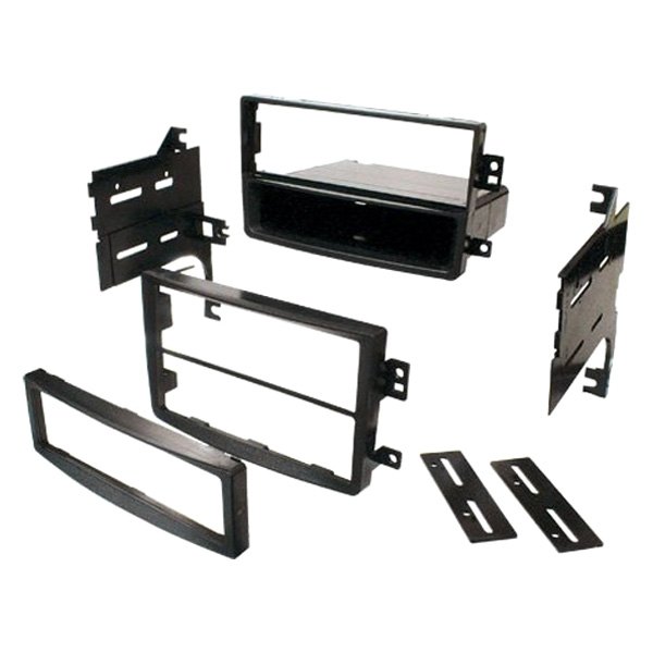 Best Kits® BKNDK744 Double DIN Black Stereo Dash Kit with Optional