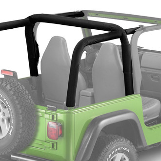 Bestop® - Black Denim Sport Bar Covers