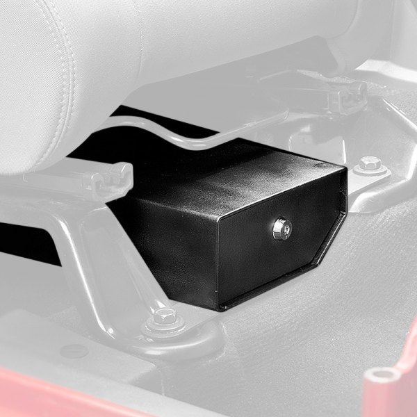 Bestop® - Black Passenger Side Underseat Lock Box