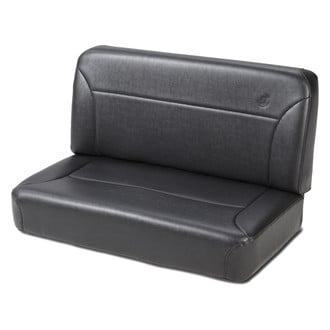 Bestop® - Black Crush TrailMax™ II Rear Fixed Bench Seat All Vinyl