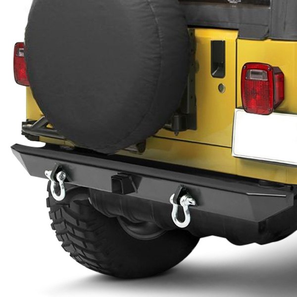 Bestop® - HighRock 4x4™ Mid Width Rear HD Matte Black Bumper