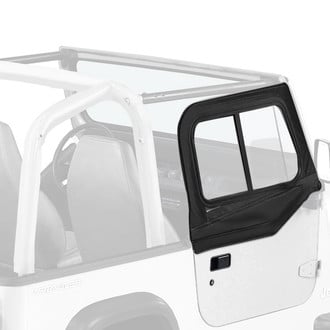 Bestop® - Black Diamond Upper Door Sliders