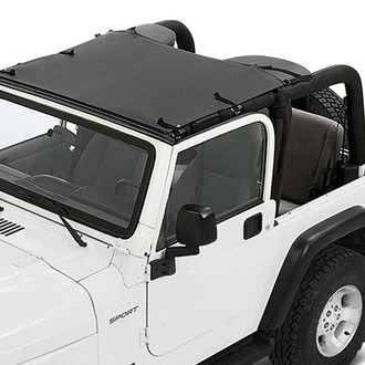Bestop® - Sun Bikini™ Targa Style Black Diamond Soft Top