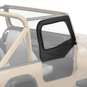Bestop® - Black Diamond Upper Door Skin Set