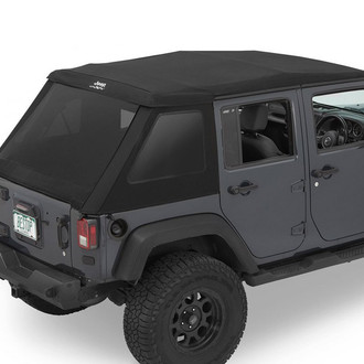 Bestop® - Trektop™ Glide™ Slantback Black Diamond Soft Top