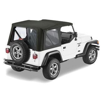 Bestop® - Replace-a-Top™ Black Diamond Sailcloth Soft Top