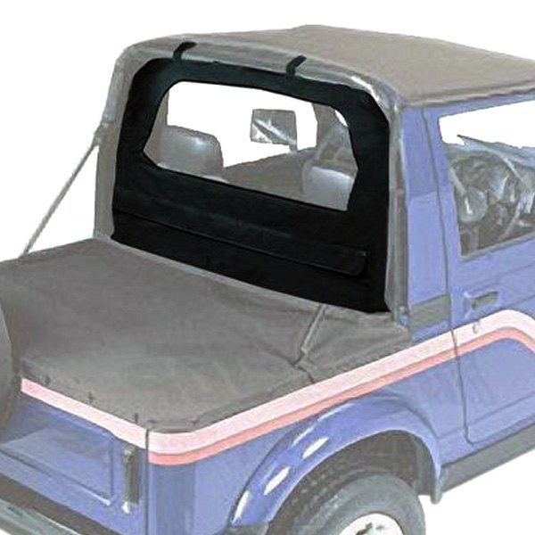 Bestop® - Windjammer™ Black Denim Rear Window