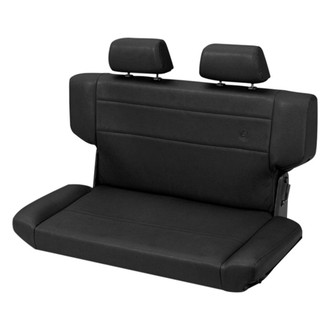 Bestop® - Black Crush TrailMax™ II Rear Fold and Tumble Bench Seat All Vinyl
