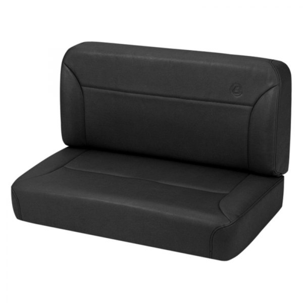 Bestop® - Black Denim TrailMax™ II Rear Fixed Bench Seat All Vinyl
