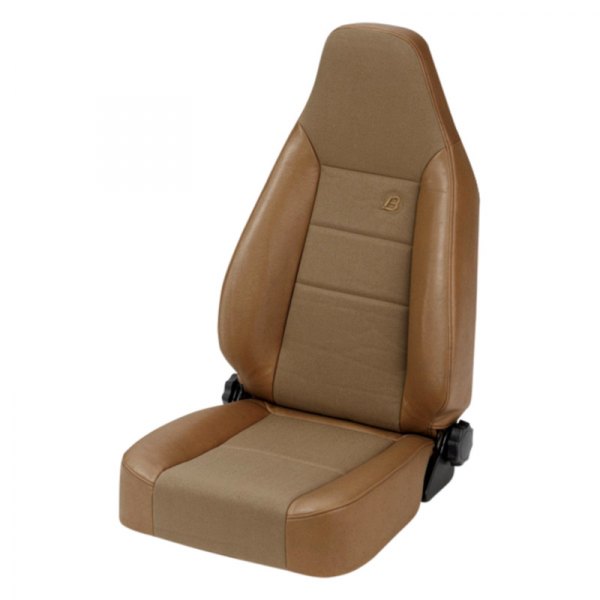 Bestop® - Spice TrailMax™ II Front Sport Seat Vinyl with Center Fabric Insert