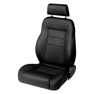 Bestop® - Black Denim TrailMax™ II Front Driver Side Pro Seat All Vinyl