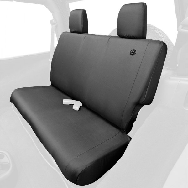 Bestop® 2928135 2nd Row Black Diamond Seat Covers