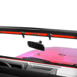 Bestop® - Black Windshield Channel