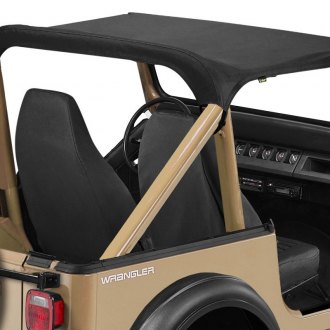 Bestop® - Jeep Wrangler 1987 Bikini™ Strapless Targa Style Soft Top