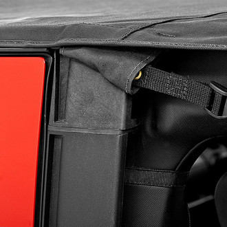 Bestop® - Header Bikini™ Safari Cable Style Black Diamond Soft Top