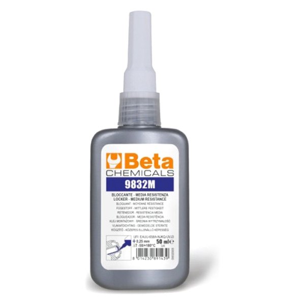 Beta Tools® - Medium Strength 9832M Thread Locker